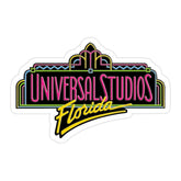 Generic stickers Universal Studios Florida wall decal adds retro flair and durable surface styling.