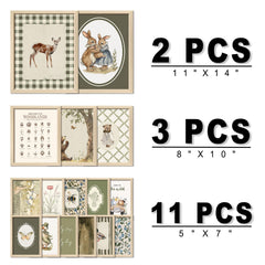 Generic woodland nursery wall art duck print sparks playful learning in kids' rooms.