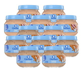 Gerber 2nd Foods ham gravy jar shows protein-rich puree for babies.