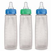 Gerber First Essential Clear View Nurser bottle with latex nipple for easy visibility