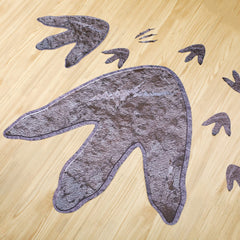 Gersoniel dinosaur footprint decal roll for easy DIY wall decor