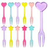 GET FRESH 30 forks for kids fruit picks brighten lunches and promote healthy snacks.