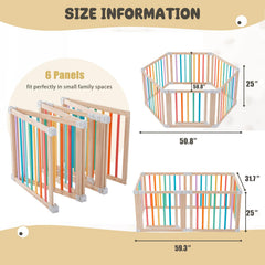 Gewitt baby playpen expandable-panel-system highlights scalable play area for growing kids.