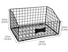 Geyecete dog toy box dimensions 40cm x 27cm x 21cm.