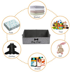Geyecete organizer gray on shelf blends with decor