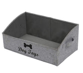 Geyecete organizer gray side view shows compact storage for toys and books