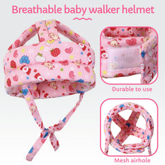 Geyoga baby safety helmet Candy back view highlights padding and straps