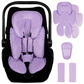 GFU 2in1 infant car seat insert front view showing full head and body support.
