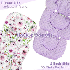 GFU padded fabric insert works with 3- and 5-point harness systems