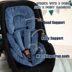GFU harness padding provides extra comfort in car seats