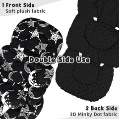 GFU double-sided insert features soft plush and breathable 3D fabric for seasonal comfort.