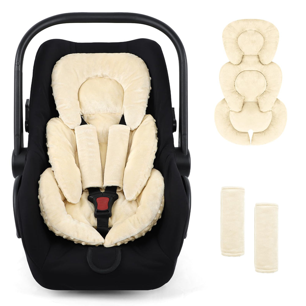 GFU Infant Car Seat Insert head and body support for comfortable car rides.