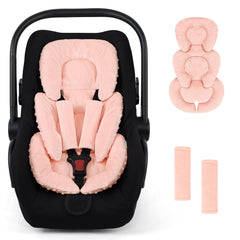 GFU Infant Stroller Mat orange full body support for cozy rides