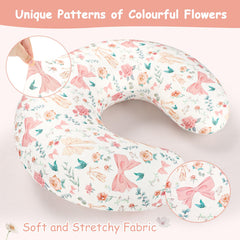 GFU nursing pillow cover is machine washable for quick cleanup between feeds