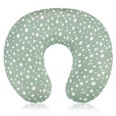 GFU nursing pillow cover shows soft fabric texture for gentle feeding comfort.