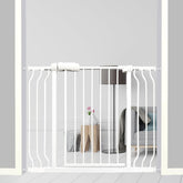 Ghthes Felle extra-wide gate fits 38-43.5 inch openings for doorways and stairs.