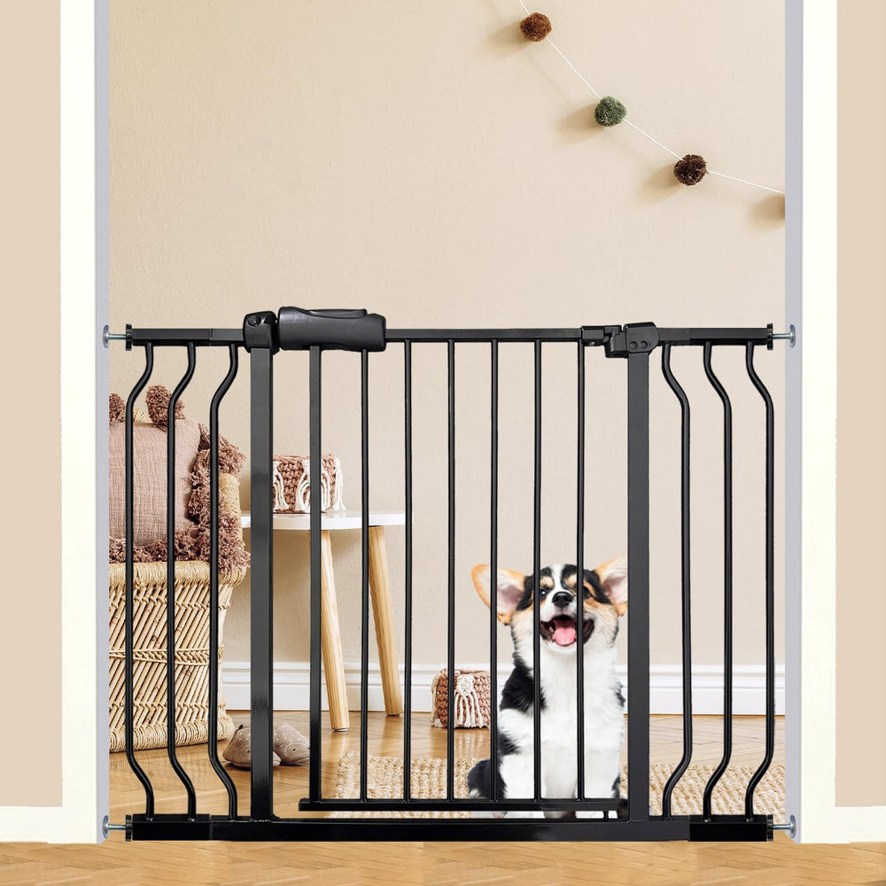 Ghthes Felle gate wide-opening adjustable fits doorways and stairs for pets and kids