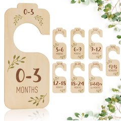 Giftacity baby closet divider with newborn label helps find outfits fast.