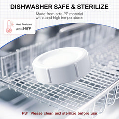 Giftophilia dishwasher-safe top-rack lid designed for busy parents