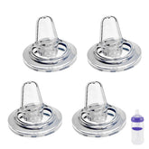 Giftophilia sippy spout nipples compatible with Lansinoh bottles for easy feeding transitions.