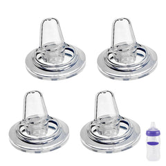 Giftophilia sippy spout nipples compatible with Lansinoh bottles for easy feeding transitions.