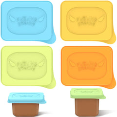 Giichen Gerber lid with airtight seal for secure leftovers.