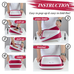 GIMWA elevated feet design keeps the basin stable and clean.