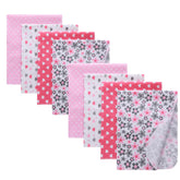 Gina Era Cotton Flannel Receiving Blanket packaged for hospital bag essentials and easy reuse