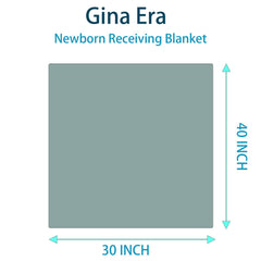 Gina Era swaddle use demonstrates calm, secure sleep with soft cotton blankets.