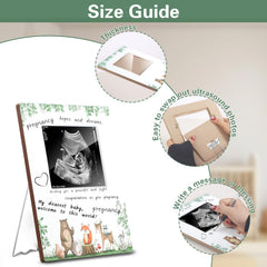 Girlbido Frame forest animals design ideal for baby shower décor