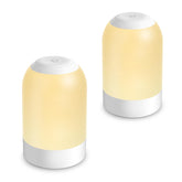 G Keni bedside touch night light white front view for cozy ambient lighting
