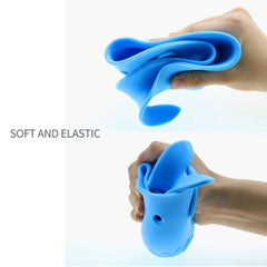 GKGOGO bath spout cover adjustable strap demonstrates easy installation and universal faucet fit