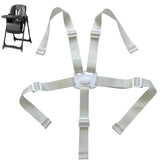 GL-Auking universal five-point harness grey for secure high chair use
