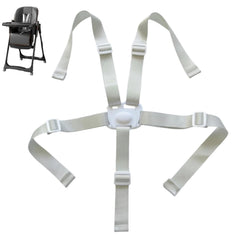 GL-Auking universal five-point harness grey for secure high chair use