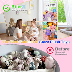 GLDZI wooden toy organizer with sturdy frame reduces tipping in busy homes.