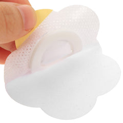 GLEAVI patch pack detail with five rounded corners resisting warp.