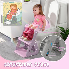 Gliizee Mall potty seat adjustable height illustration for growing children
