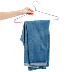 GlikCeil 15-pack fabric wrapped hangers ideal for upgrading closets and gifting.