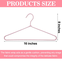 GlikCeil non-slip hanger keeps shirts in place, reducing slipping during daily wardrobe changes.