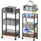 GLISWAM 2in1 diaper caddy top basket for portable changing on demand