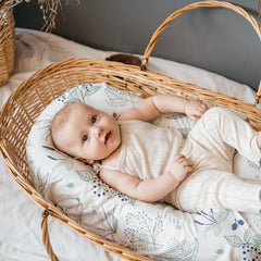 GLLQUEN BABY elastic-band snug-fit keeps mattress secure