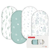 GLLQUEN BABY forest deer pattern bassinet sheet for cozy naps