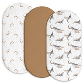 Gllquen Baby Muslin Bassinet Sheets 3 Pack in box for gifting and storage