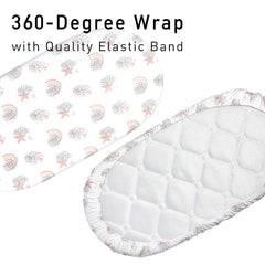 Gllquen Baby sheet demonstrates OEKO-TEX 100 safety certification.