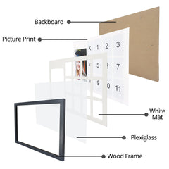 GMFrames plexiglass-front clear-view protects photos while keeping colors vibrant