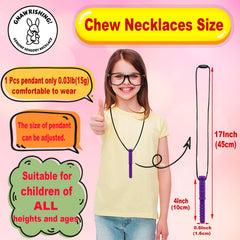 GNAWRISHING Chew Necklaces textured surface closeup highlighting tactile dots