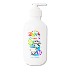 Goat Milk Kids Organic Body Wash bottle for gentle cleansing suitable for delicate baby skin