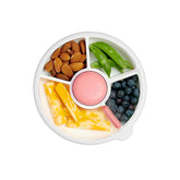 GoBe Kids snack spinner six point five inch diameter supports on-the-go portions