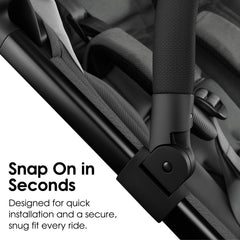 GOCKUAP foldable design folds with the AER+ for compact storage.