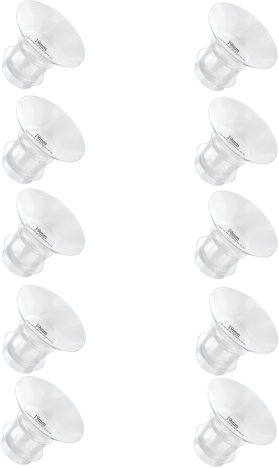 GOCROWEEN 19mm flange inserts pack of 10 for improved pumping fit